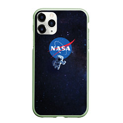 Чехол iPhone 11 Pro матовый NASA: Hello World