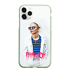 Чехол iPhone 11 Pro матовый Pharaoh: White side