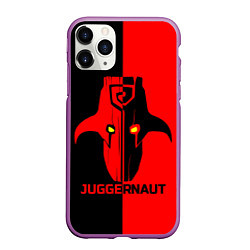 Чехол iPhone 11 Pro матовый Juggernaut Blood