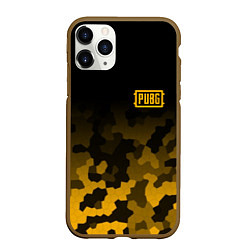 Чехол iPhone 11 Pro матовый PUBG: Military Honeycomb