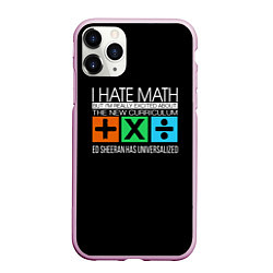 Чехол iPhone 11 Pro матовый Ed Sheeran: I hate math