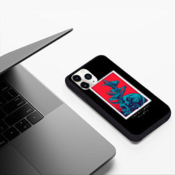 Чехол iPhone 11 Pro матовый 21 Pilots: Dark Skull, цвет: 3D-черный — фото 2