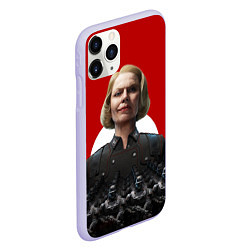 Чехол iPhone 11 Pro матовый Wolfenstein: Irene Engel, цвет: 3D-светло-сиреневый — фото 2