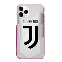 Чехол iPhone 11 Pro матовый FC Juventus: Silver Original