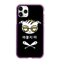 Чехол iPhone 11 Pro матовый Rainbow Six Siege: Dokkaebi, цвет: 3D-фиолетовый