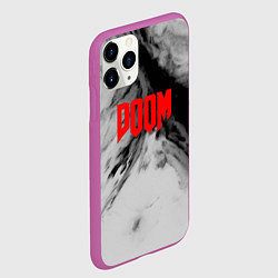 Чехол iPhone 11 Pro матовый DOOM: Gray Fog, цвет: 3D-фиолетовый — фото 2