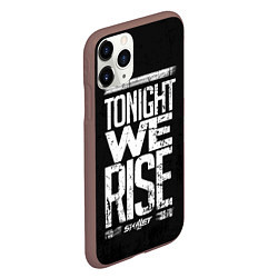 Чехол iPhone 11 Pro матовый Skillet: We Rise, цвет: 3D-коричневый — фото 2