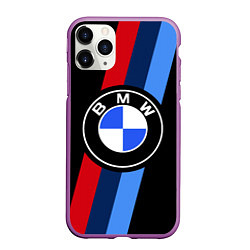 Чехол iPhone 11 Pro матовый BMW 2021 M SPORT БМВ М СПОРТ