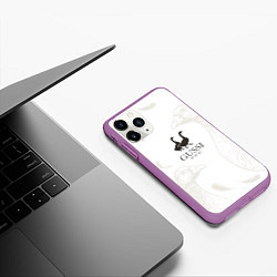 Чехол iPhone 11 Pro матовый GUSSI Ga-Ga-Ga, цвет: 3D-фиолетовый — фото 2