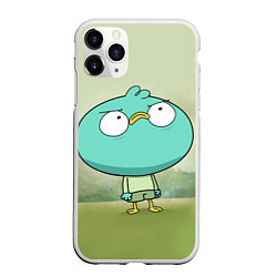 Чехол iPhone 11 Pro матовый Харви Бикс, цвет: 3D-белый