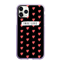 Чехол iPhone 11 Pro матовый True Love