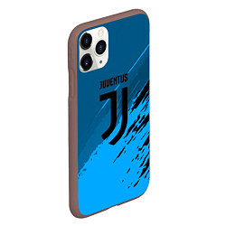 Чехол iPhone 11 Pro матовый FC Juventus: Abstract style, цвет: 3D-коричневый — фото 2