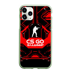 Чехол iPhone 11 Pro матовый CS:GO - Владимир