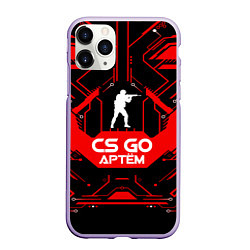 Чехол iPhone 11 Pro матовый CS:GO - Артём