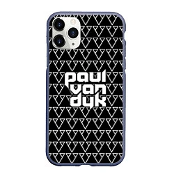 Чехол iPhone 11 Pro матовый Paul Van Dyk