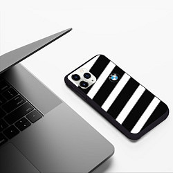 Чехол iPhone 11 Pro матовый BMW G&W, цвет: 3D-черный — фото 2