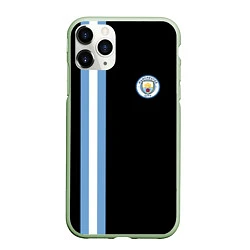 Чехол iPhone 11 Pro матовый Манчестер Сити
