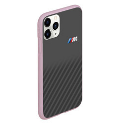 Чехол iPhone 11 Pro матовый BMW M SPORT, цвет: 3D-розовый — фото 2