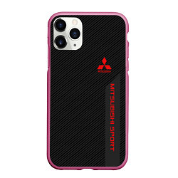 Чехол iPhone 11 Pro матовый Mitsubishi: Sport Line