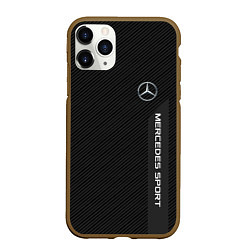 Чехол iPhone 11 Pro матовый Mercedes AMG: Sport Line