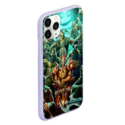 Чехол iPhone 11 Pro матовый Heroes III, цвет: 3D-светло-сиреневый — фото 2