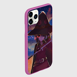 Чехол iPhone 11 Pro матовый KonoSuba, цвет: 3D-фиолетовый — фото 2