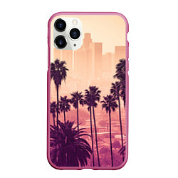 Чехол iPhone 11 Pro матовый Los Angeles