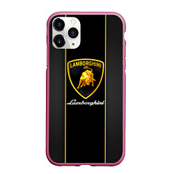 Чехол iPhone 11 Pro матовый Lamborghini Luxury