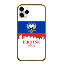 Чехол iPhone 11 Pro матовый Irkutsk: Russia