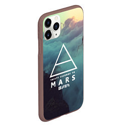 Чехол iPhone 11 Pro матовый 30 STM: Dark Heaven, цвет: 3D-коричневый — фото 2