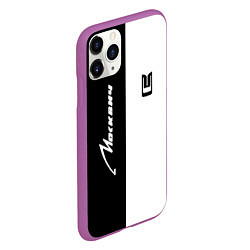 Чехол iPhone 11 Pro матовый Москвич, цвет: 3D-фиолетовый — фото 2
