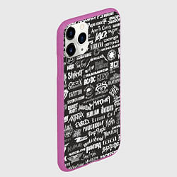 Чехол iPhone 11 Pro матовый Rock Star, цвет: 3D-фиолетовый — фото 2