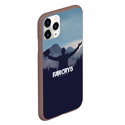 Чехол iPhone 11 Pro матовый Far Cry 5: Ave Joseph, цвет: 3D-коричневый — фото 2