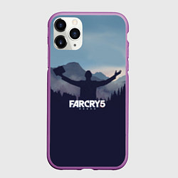 Чехол iPhone 11 Pro матовый Far Cry 5: Ave Joseph, цвет: 3D-фиолетовый