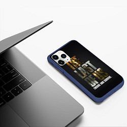 Чехол iPhone 11 Pro матовый Endure and Survive, цвет: 3D-тёмно-синий — фото 2