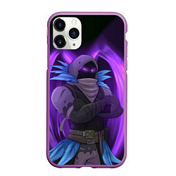 Чехол iPhone 11 Pro матовый Violet Raven, цвет: 3D-фиолетовый