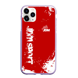 Чехол iPhone 11 Pro матовый Eat Sleep JDM: Red Style