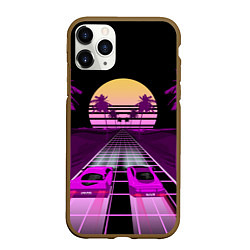 Чехол iPhone 11 Pro матовый Digital Race