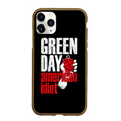 Чехол iPhone 11 Pro матовый Green Day: American Idiot