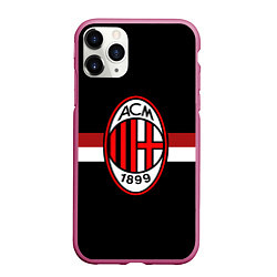 Чехол iPhone 11 Pro матовый AC Milan 1899