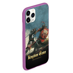 Чехол iPhone 11 Pro матовый Kingdom Come: Deliverance, цвет: 3D-фиолетовый — фото 2