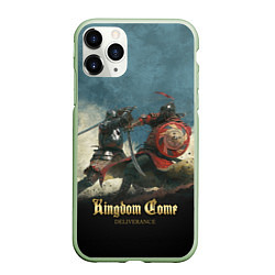 Чехол iPhone 11 Pro матовый Kingdom Come: Deliverance, цвет: 3D-салатовый