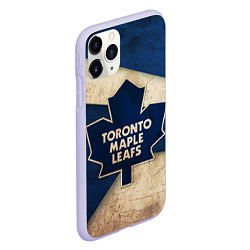 Чехол iPhone 11 Pro матовый HC Toronto: Old Style, цвет: 3D-светло-сиреневый — фото 2