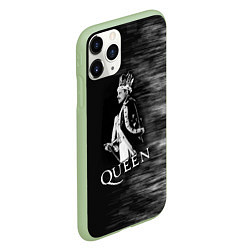 Чехол iPhone 11 Pro матовый Black Queen, цвет: 3D-салатовый — фото 2