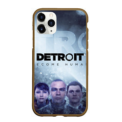 Чехол iPhone 11 Pro матовый Detroit: Become Human