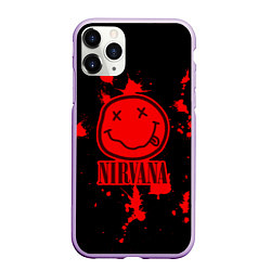 Чехол iPhone 11 Pro матовый Nirvana: Blooded Smile