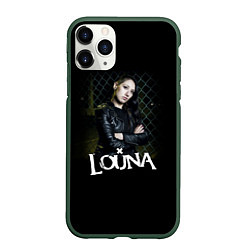 Чехол iPhone 11 Pro матовый Louna: Lusine Gevorkyan, цвет: 3D-темно-зеленый