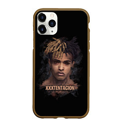 Чехол iPhone 11 Pro матовый Jahseh Onfroy, цвет: 3D-коричневый