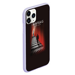 Чехол iPhone 11 Pro матовый Twin Peaks: Firewalk with me, цвет: 3D-светло-сиреневый — фото 2