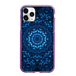 Чехол iPhone 11 Pro матовый Космическая мандала